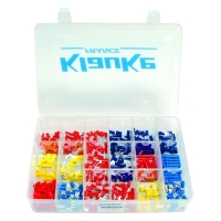 Coffret d'assortiment de cosses à sertir isolées ISOBOX18 - 415 cosses