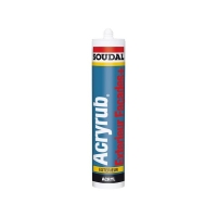 Mastic acrylique ACRYRUB EXTERIEUR FACADE+ - 300 ml - blanc