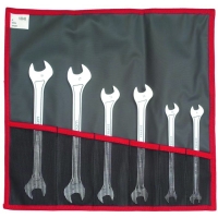Jeu de 8 clés à fourche extra plates 31