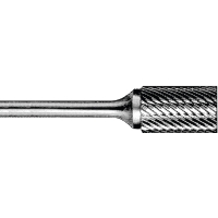 Fraise lime 26 carbure cylindrique coupe en bout - Diamètre 6 mm