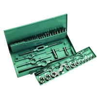 Coffret d'outils à tarauder / fileter - Plage de diamètres 3 à 20 mm - Nombre de pièces 53