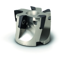 Fraise à surfacer quattro R220.69-0050-18-5AN - Type de plaquette : XO18 - Diamètre : 50 mm - Profondeur de coupe maximale : 17 mm - 5 dents