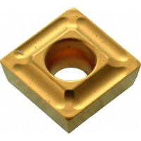Plaquette de fraisage SPMX-75 carbure-75 - Longueur d'arête de coupe : 9 mm - Rayon : 0,4 mm - Revêtement : PVD - F40M