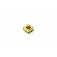 Plaquette de fraisage SPMX-75 carbure-75 - Longueur d'arête de coupe : 12 mm - Rayon : 0 mm - Revêtement : CVD - T25M