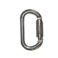 Mousqueton automatique quart de tour aluminium - 18 mm