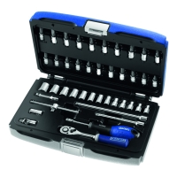 Coffret de 42 douilles 1/4"