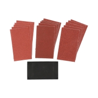 Kit de ponçage cale et feuilles - cale 70 x 125 mm