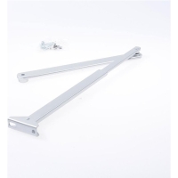 Bras à compas pour ferme-porte DC 347 argent