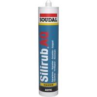 Mastic silicone SILIRUB AQ - 310 ml - transparent