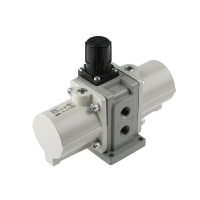 Surpresseur série VBA - G1/4" - 10bar - 70l/min - manomètre+silencieux - VBA11A-F02GN