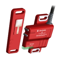 Interrupteur de sécurité sans contact SensaGuard série 440N-Z21 - actionneur avec verrouillage - RFID - M12 - IP69K - câble 0,15 m - 440N-Z21SS3PH