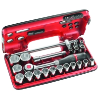 Coffret de douilles 1/2" avec cliquet S.360DBOX4PB