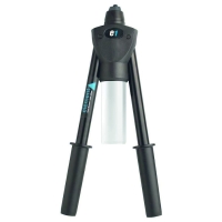 Pince à rivet à levier premium E2 - 4,8-6,4 mm avec 2 nez de pose