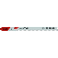 Lame de scie sauteuse T102H PVC - Longueur 100 mm - 5 pièces