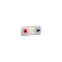 Kit de fixation SERTIFIX PER Entraxe 150 mm à sertir - 1/2" - 12
