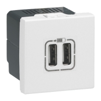 Prise chargeur USB MOSAIC - 2 USB