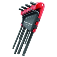 Jeu de clés mâles longues tête sphérique 83SH.JPAA - Diamètre minimal et maximal de la tête : 1,5 à 8 mm - Sphérique