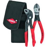 Jeu de pinces Cobra et pince coupante de côté avec pochette 2 pièces avec étui