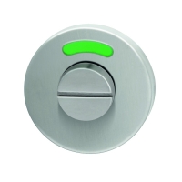 Rosace de fonction HUDSON condamnation avec voyant - paire - aspect satiné