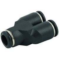 Raccord instantané Y simple 55310 - 12 mm - technopolymère