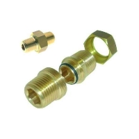 Mamelou double 3 pièces 2060 - laiton nickelé - 1"