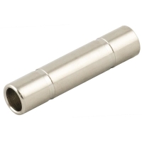 Raccord instantané jonction double 50625 - 8 mm - laiton nickelé - droit