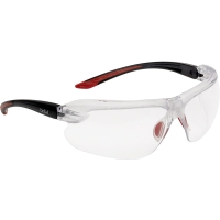 Lunettes à branches IRI-S - incolore - noir, rouge