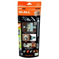 Résine ID-ALL méthacrylate sans styrène kit climatisation avec 8 Chevilles ID-ALL et 8 tiges M8 - 280 mL - gris