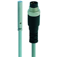 Détecteur inductif DW-AV 04-282 Noyable - Diamètre 4 mm - Portée 0,8 mm - Type de sortie PNP - Tension d'alimentation 10-30 VDC - Indice de protection IP67