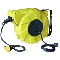 Enrouleur prolongateur automatique BOX ELECTRIC ABE 12 - câble H07RN-F 3G2,5 - 12 m + 1,5 m