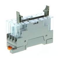 Socle relais débrochable P7SA14F - 6 pôles - 14 broches - avec LED