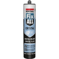 Mastic polymère FIX ALL CRYSTAL - 290 ml - transparent