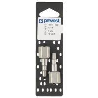 Embout fileté pour raccord pneumatique CRP 06610 - G 1/4" femelle (lot de 2)