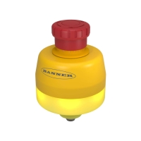 Bouton d'arrêt d'urgence série SSA-EB1 - 30 mm - 2NF+1NO - IP65 - Jaune - SSA-EB1PLYR-12ECQ8