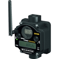 Transmetteur de données DX80 - passerelle série PM - sans fil - mappage d'E/S sélectionnable LCD