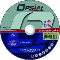 Meule à tronçonner déporté acier/inox- 230 mm - 2,5 mm