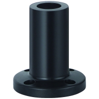 Pied de fixation avec tube Kompakt 37 - noir
