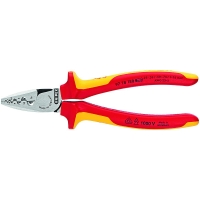 Pince à sertir pour embouts - Capacité : 0,25-16,0 mm² - Isolé 1000V