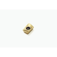 Plaquette de fraisage carbure XOEX-M06 - Longueur d'arête de coupe : 10 mm - Rayon : 0,8 mm - Revêtement : PVD - F40M