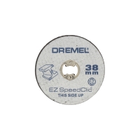 Lot de 12 disques à tronçonner métaux EZ SpeedClic pour DREMEL - diamètre 38 mm - armé fibre de verre
