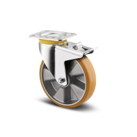 Roulette de manutention 4687 ITP - pivotante à frein - 800 kg - 160 x 50 mm