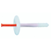 Cheville à frapper pour isolant ISO avec clou plastique pour fixation de polystyrène expansé - 115 mm - boîte de 200