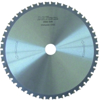 Lame de scie circulaire carbure pour acier et inox DRYTECH pour machine portative - 230 x 25,4 x 2,0 mm - 48 dents