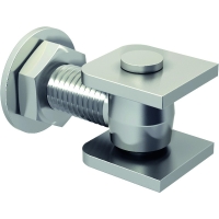 Gond à souder avec chape à souder pour fixation de portail et portillon  M20 - Longueur : 82 mm