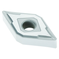 Plaquette de tournage négative carbure DNMG-MF2 - Longueur d'arête de coupe : 15 mm - Épaisseur : 6,35 - Rayon : 0,4 mm - Revêtement : CVD - TP2501