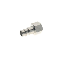 Embout femelle pour coupleur pneumatique 262 - DN7,5 mm - laiton nickelé - 1/4