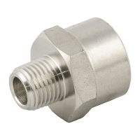 Grossisseur mâle conique/femelle cylindrique 62040 - acier inoxydable 316L - 1/4 - 3/8