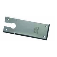 Plaque de recouvrement pour pivot de sol JANUS+ et MINOS + inox poli