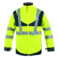 Gilet haute visibilité ANNAPURNA2 jaune/marine - 3XL
