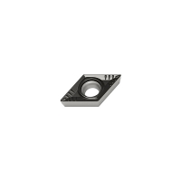 Plaquette de tournage positives DMCT-RM4 carbure - Longueur d'arête de coupe 11,6 mm - Rayon 0,4 mm - Revêtement WSM10S